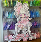 Princess on Throne – Grand Royal Perler Bead Art