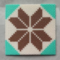4-Piece Modular Pixel Art • Coaster + Frame Art 2-in-1
