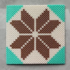 4-Piece Modular Pixel Art • Coaster + Frame Art 2-in-1