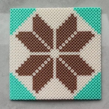 4-Piece Modular Pixel Art • Coaster + Frame Art 2-in-1