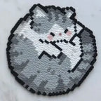 Cat Perler Bead Coaster – Single & Set of 9