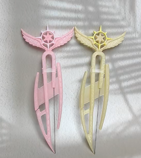 Perler Bead Pen - Magical Craft Tool for 2.6mm Mini Beads | 3D Printed Anime-Inspired Design