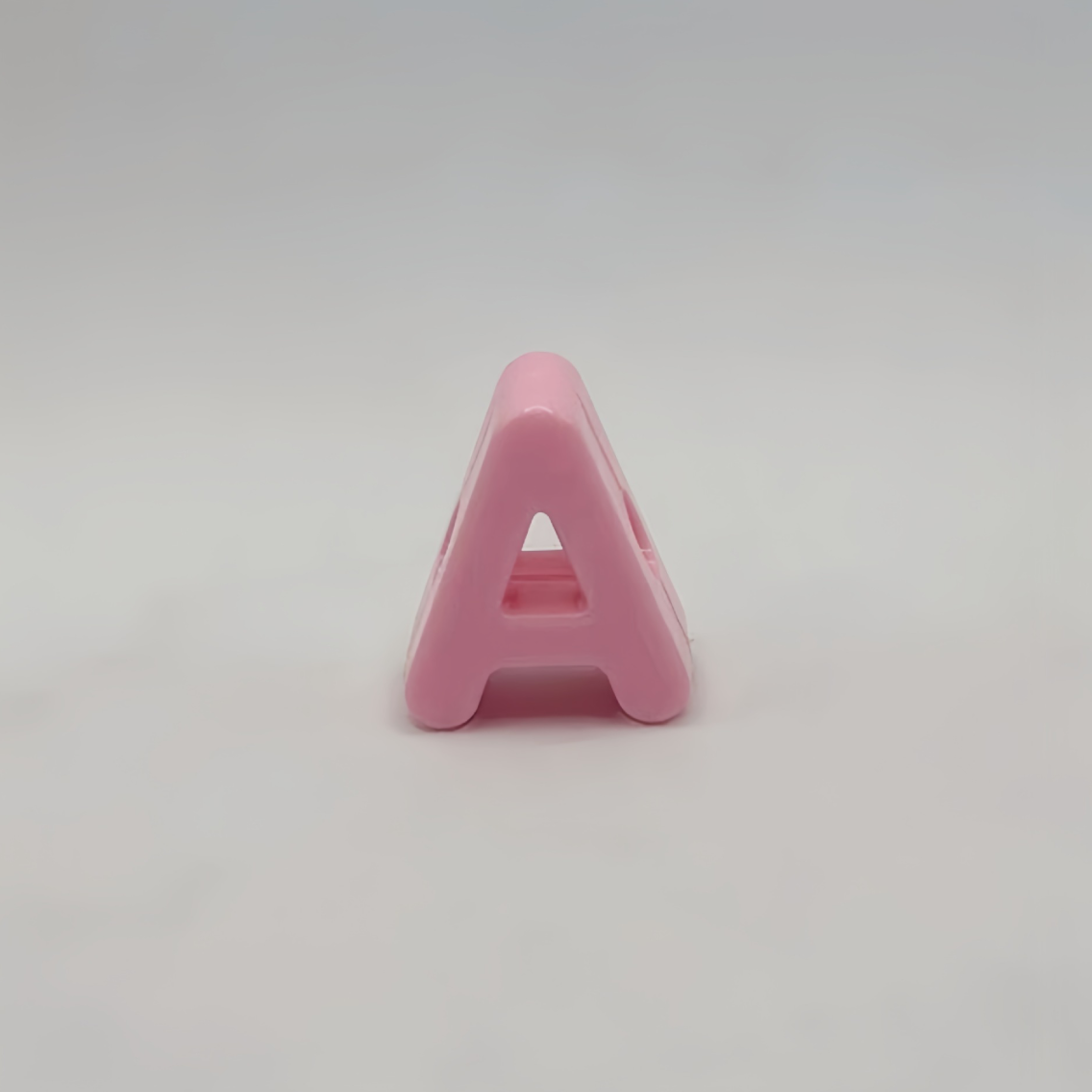 Large Hole 3D Acrylic Letter Beads Set - Full A-Z Alphabet Macaron Charms for DIY Bracelets, Necklaces & Custom Crafts