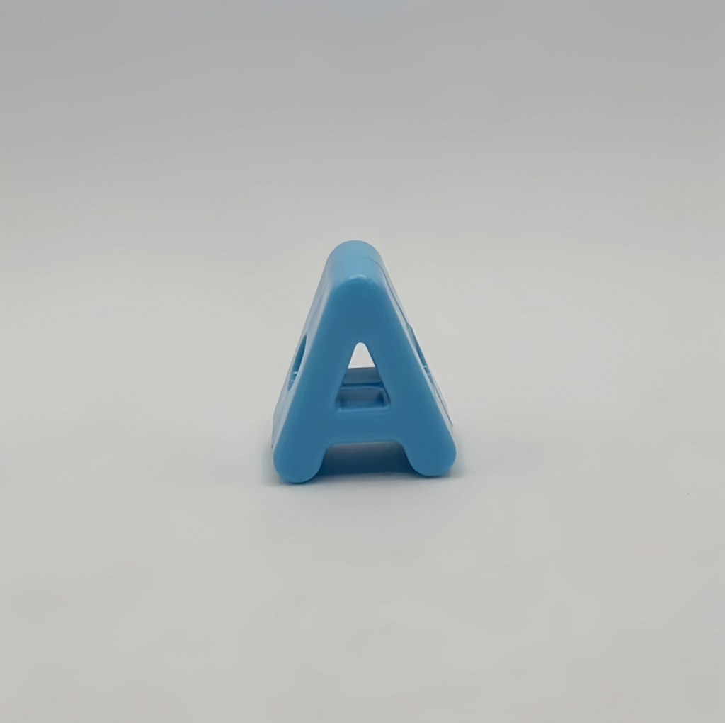 Large Hole 3D Acrylic Letter Beads Set - Full A-Z Alphabet Macaron Charms for DIY Bracelets, Necklaces & Custom Crafts