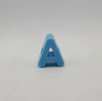 Large Hole 3D Acrylic Letter Beads Set - Full A-Z Alphabet Macaron Charms for DIY Bracelets, Necklaces & Custom Crafts