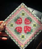 Rustic Floral Perler Bead Coaster Set | 3 Designs, Finished Coaster or DIY Craft Kit Option
