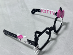 Hello Kitty Perler Bead Glasses Pink or Black – Finished or DIY Kit