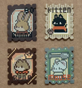 Animal Stamp Fuse Bead Coaster Set | Handmade Dual-use Table & Wall Art