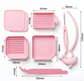 2.6mm Mini Bead Tool Kit – Dolphin Pen, Scoops, Tweezers & Storage – Beginner Essential (9‑Piece Set)