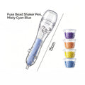 Automatic Perler Bead Pen with 4 Bead Storage Containers - Fast & Easy Fuse Bead Placement Tool for Pixel Art & Crafts