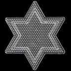 2.6mm Mini Fuse Bead Pegboard – Square, Circle, Heart & Star Shapes Available