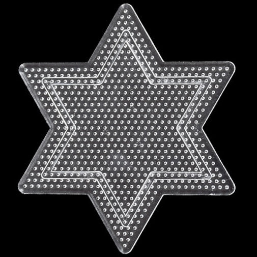 2.6mm Mini Fuse Bead Pegboard – Square, Circle, Heart & Star Shapes Available