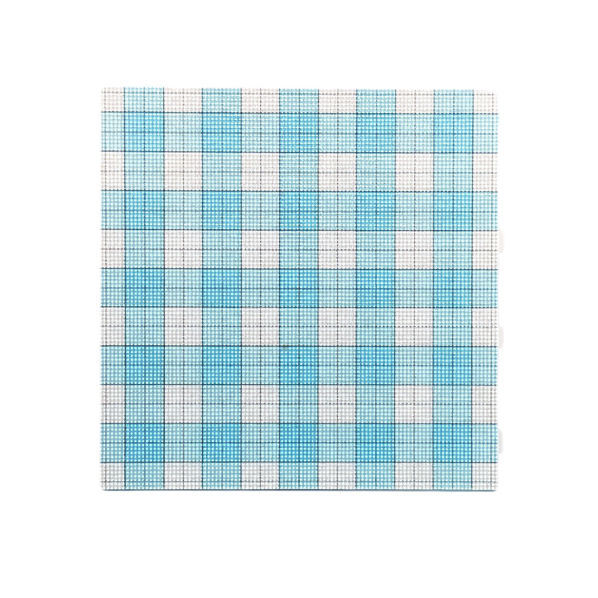 104-Peg Large Pegboard for 2.6mm Mini Beads – White / Transparent / Blue Grid Lines