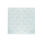 104-Peg Large Pegboard for 2.6mm Mini Beads – White / Transparent / Blue Grid Lines