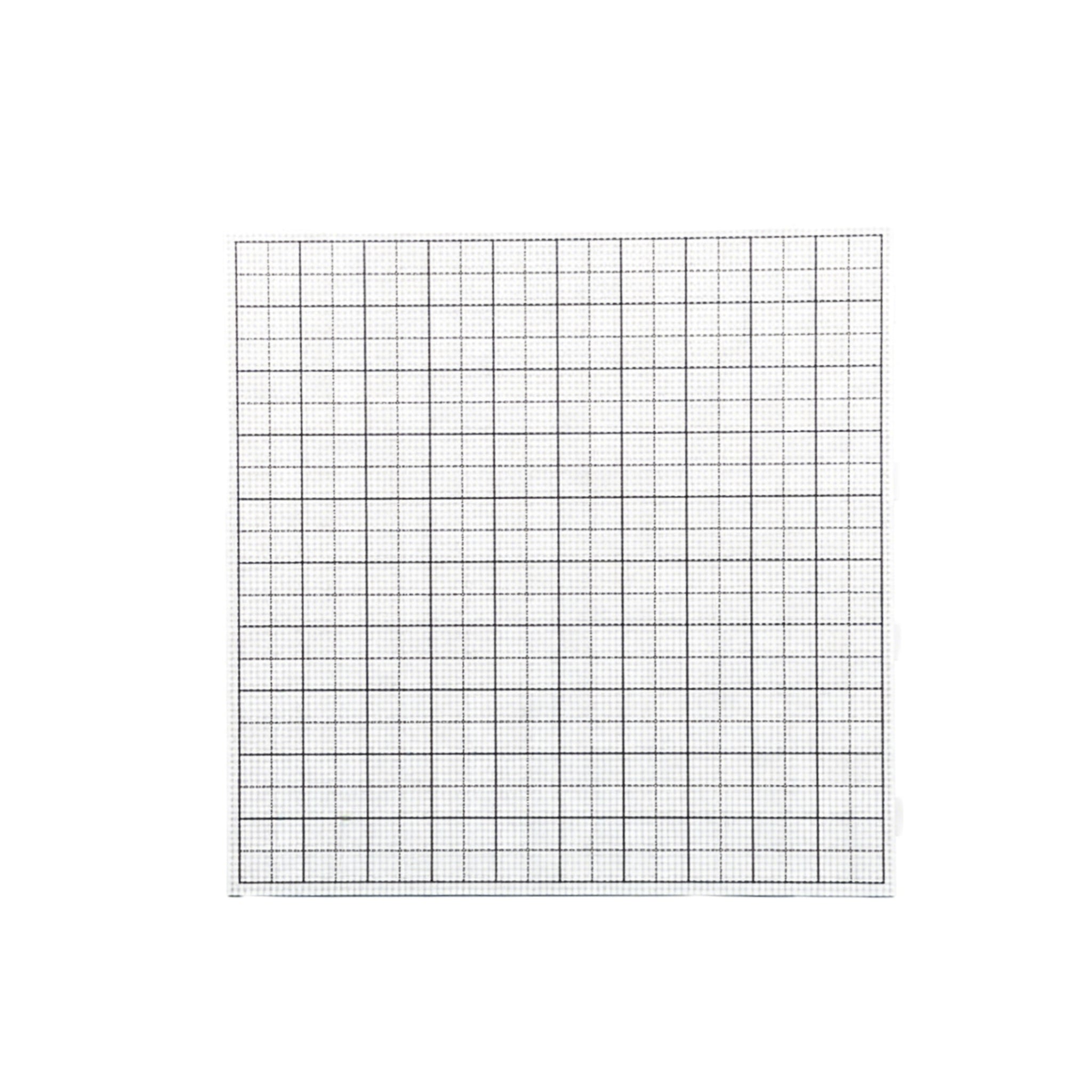 104-Peg Large Pegboard for 2.6mm Mini Beads – White / Transparent / Blue Grid Lines