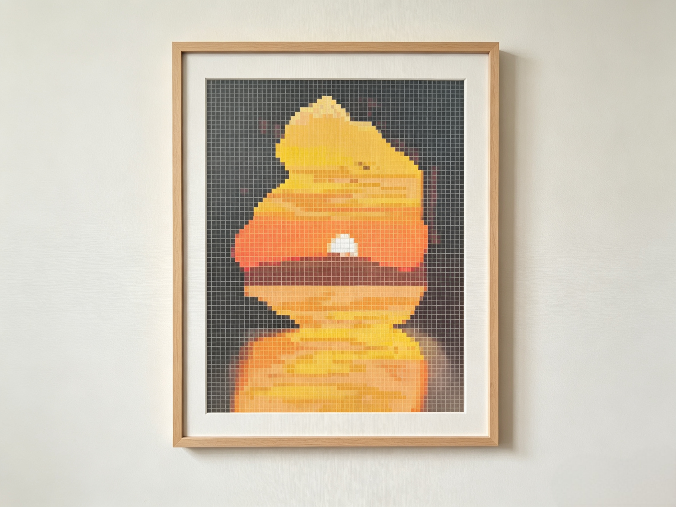 Mountain Sunrise Scenery Perler Bead Kit | Pre-sorted Color Beads + Printed Pattern Artwork DIY Landscape Pixel Art Gift