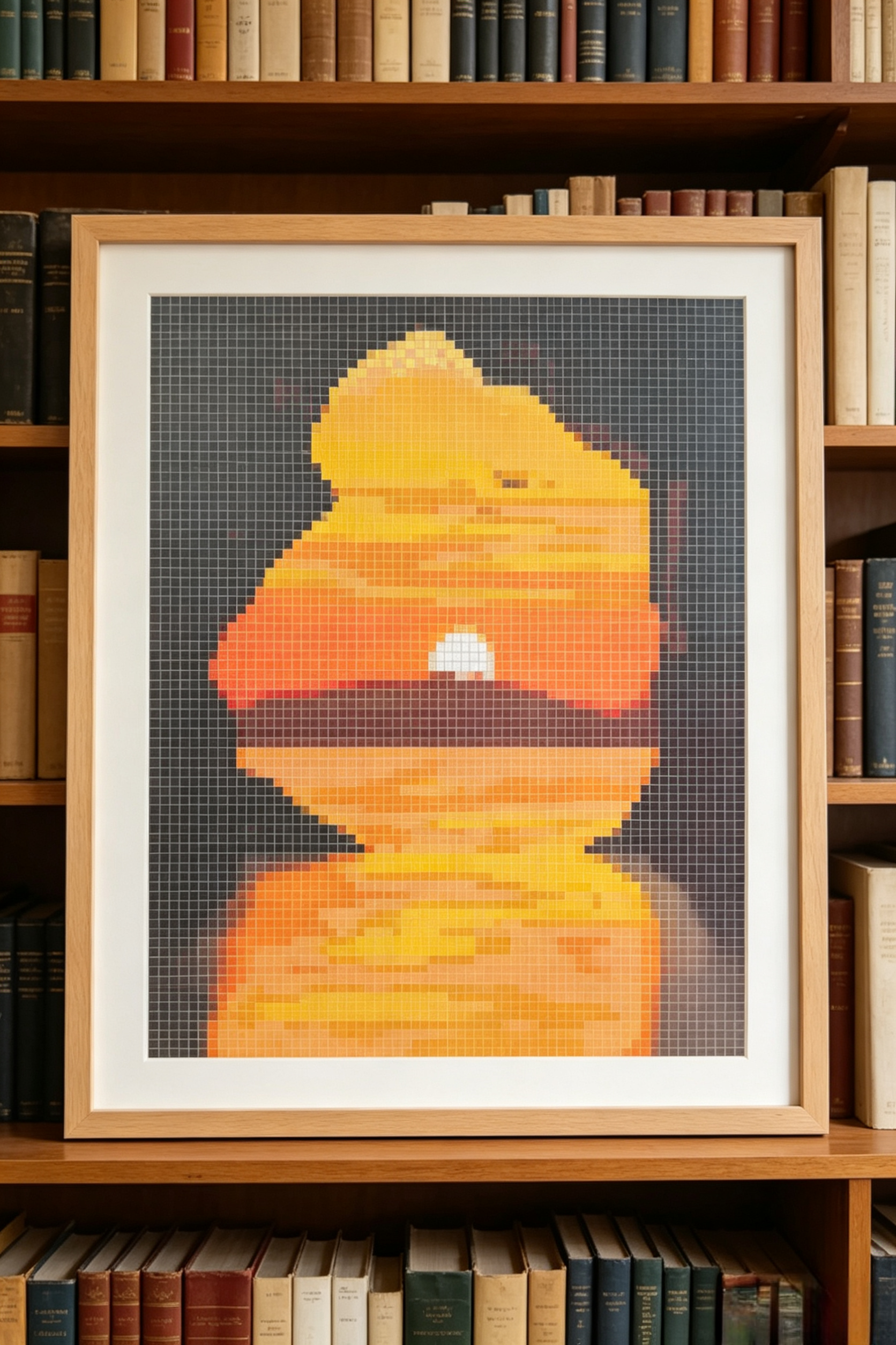 Mountain Sunrise Scenery Perler Bead Kit | Pre-sorted Color Beads + Printed Pattern Artwork DIY Landscape Pixel Art Gift
