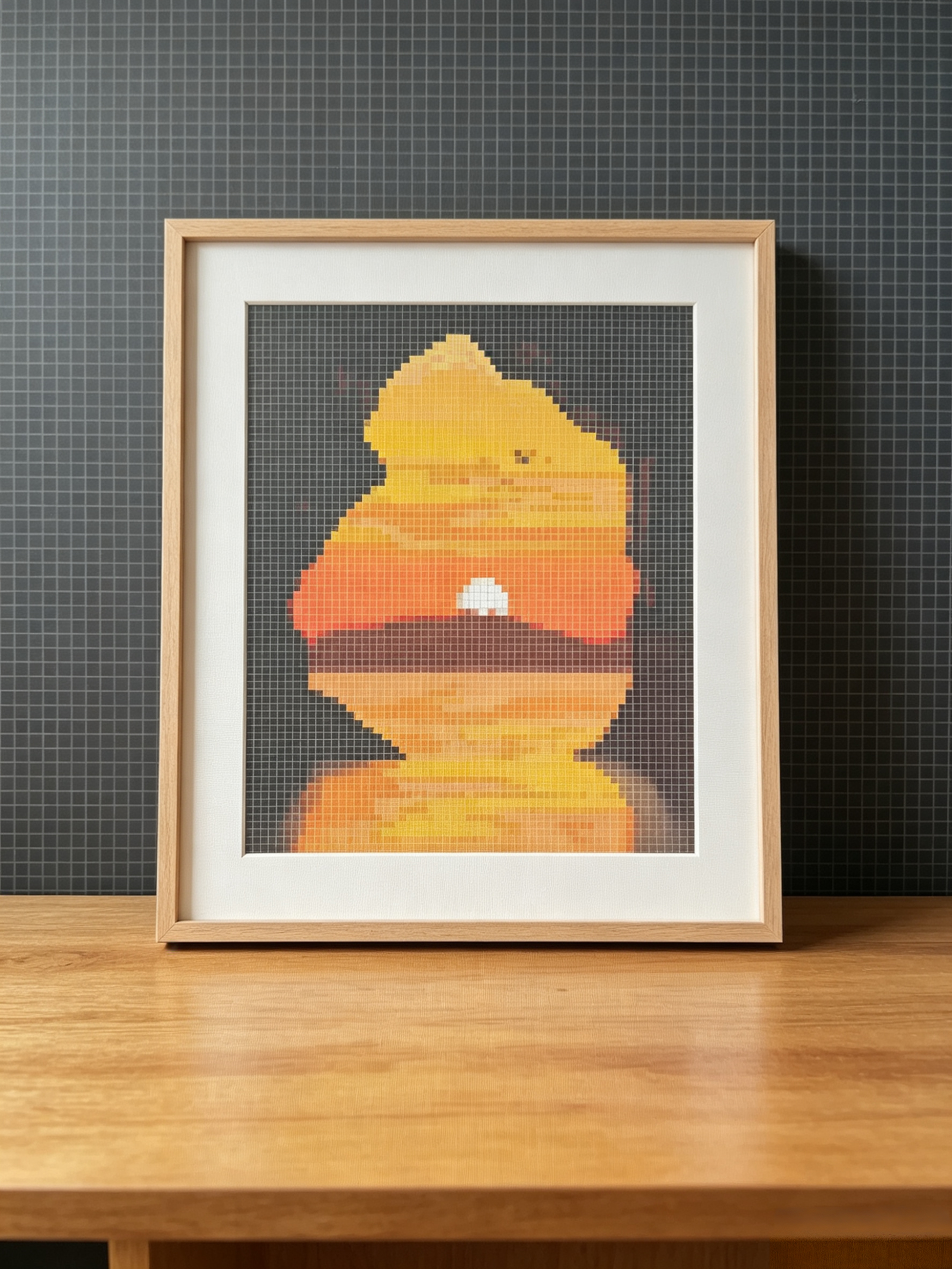 Mountain Sunrise Scenery Perler Bead Kit | Pre-sorted Color Beads + Printed Pattern Artwork DIY Landscape Pixel Art Gift