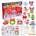 Christmas Red Theme Fuse Beads Kit | 8000PCS 5mm Holiday DIY Craft Set with Pegboards, Iron Paper & Accessories