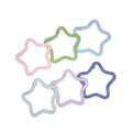5-Point Star Spring Keychain Clasp – DIY Fuse Bead Keychain Hardware (Pack of 12)