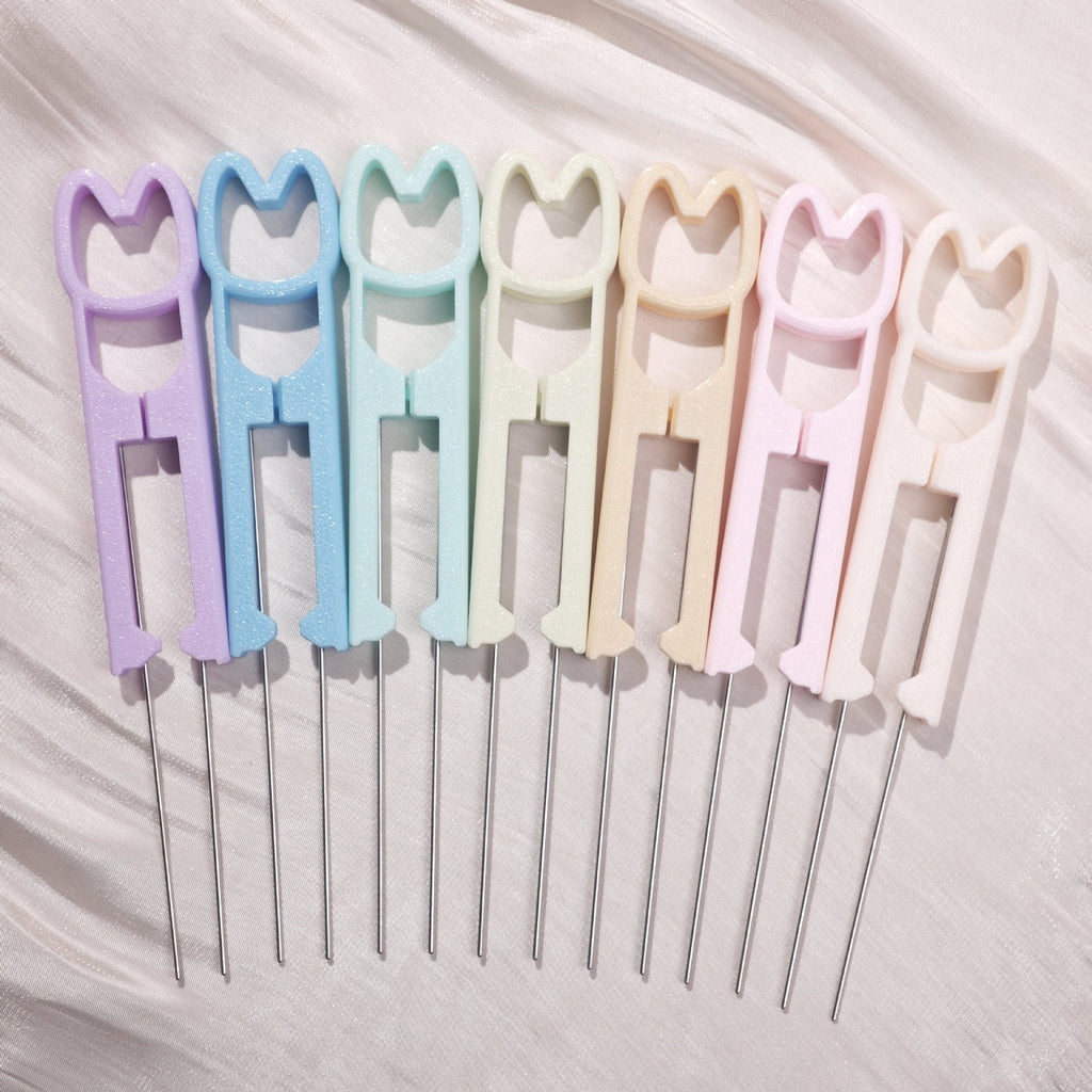 Perler Bead Pen | Dual Needle 2.6mm Mini Fuse Bead Tool | 1.2mm Ergonomic Bead Placement Tweezer Pen for 60-Color Artkal/Hama Beads