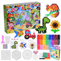 Animal Theme Fuse Beads Kit | 8000PCS 5mm Nature DIY Craft Set with Pegboards, Iron Paper & Accessories