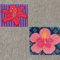 Flower Perler Bead Coasters