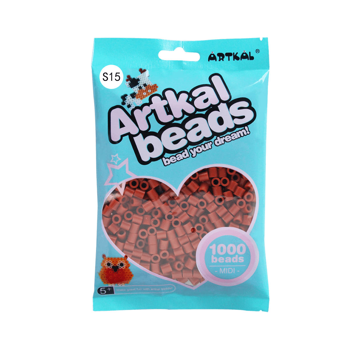 Skin Color-Midi 1000 beads Single Pack