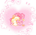 Pink Heart Cute Chick Perler Bead Charm | Kidcore Kawaii Valentine Backpack Accessory & Coaster