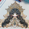 Imperial Court Maiden –  Heavy-Duty Perler Bead Art