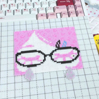 Dark & Sweet Avatar Set – Cool vs Cute Perler Bead Headshot Art (Two Designs)