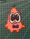 Sunglasses Patrick Star Perler Bead Coaster & Backpack Charm