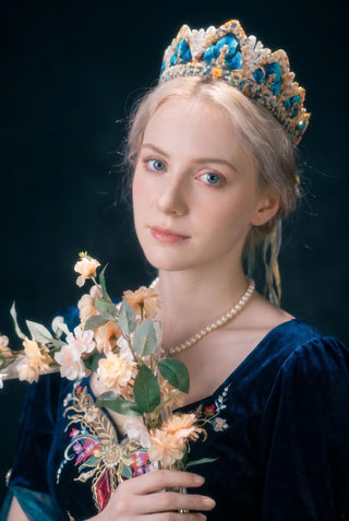 Vintage Sapphire Crown