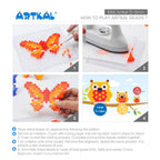 (SD01-SD12) 1000P S-5mm Single Pack  Midi Artkal Beads