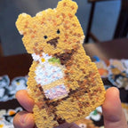 DIY Perler Bead Kit: Trending Animal Pixel Art, Craft Set or Finished Decor
