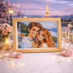 Custom Perler Bead Portrait, Handmade Pixel Art Keepsake, Photo Mosaic Decor